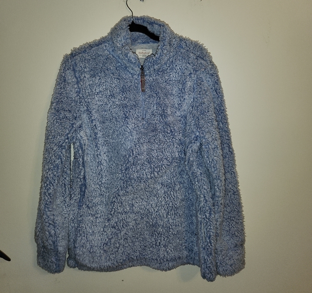 Weatherproof Light Blue 1/4 Zip Pullover